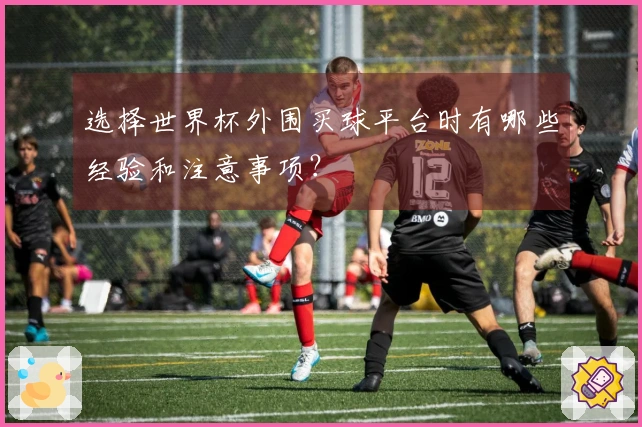 选择世界杯外围买球平台时有哪些经验和注意事项？