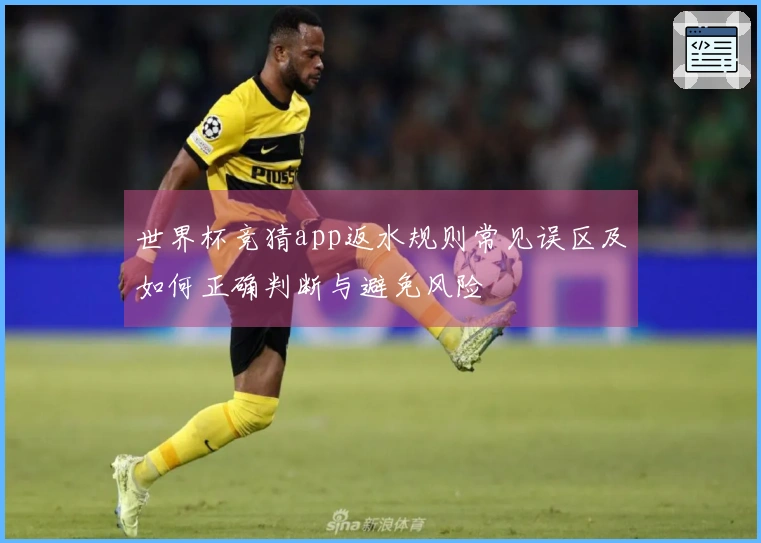 世界杯竞猜app返水规则常见误区及如何正确判断与避免风险