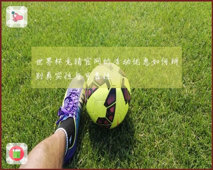 世界杯竞猜官网的活动优惠如何辨别真实性与可靠性